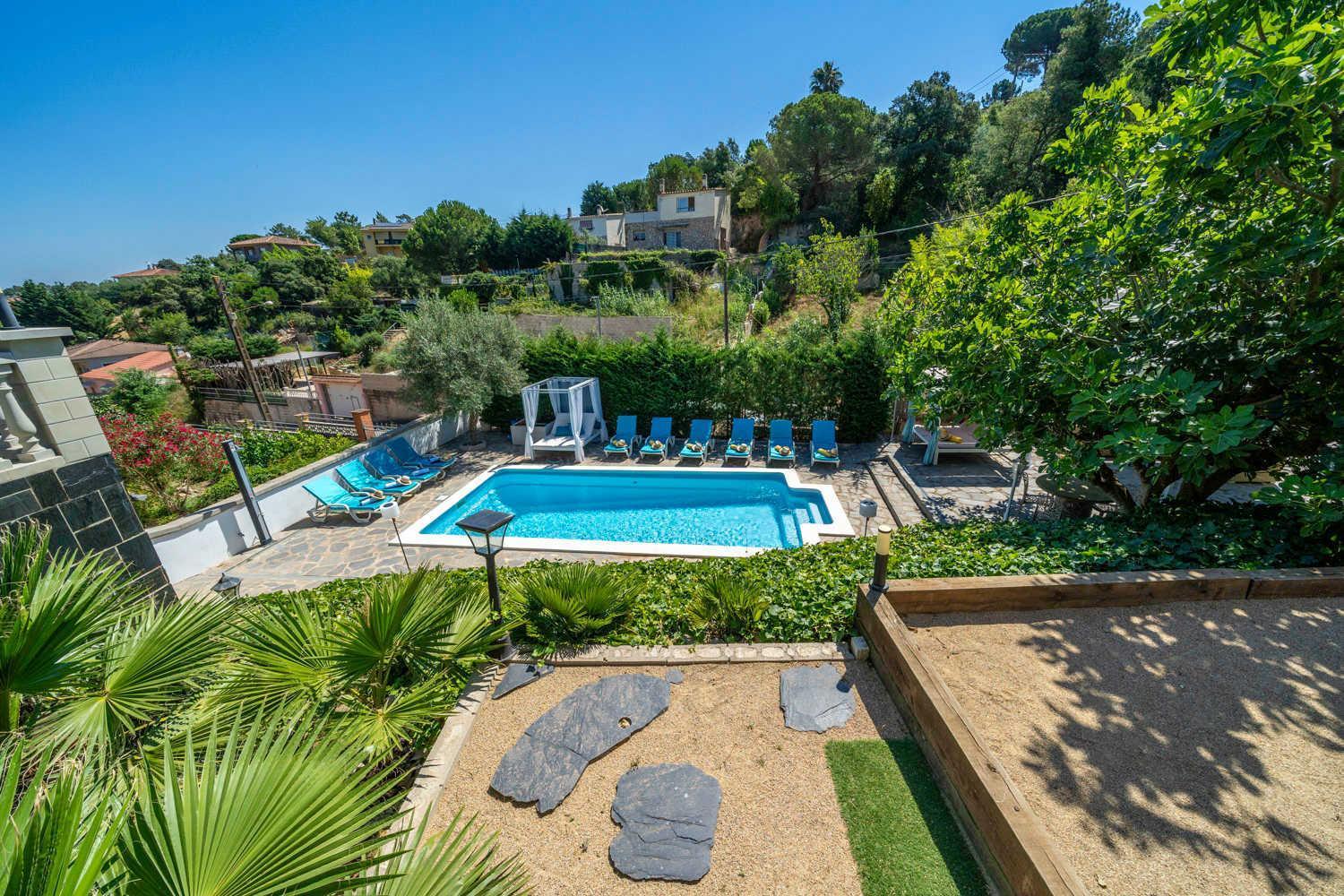 Villa Mont Brisa Massanet De La Selva Exterior foto